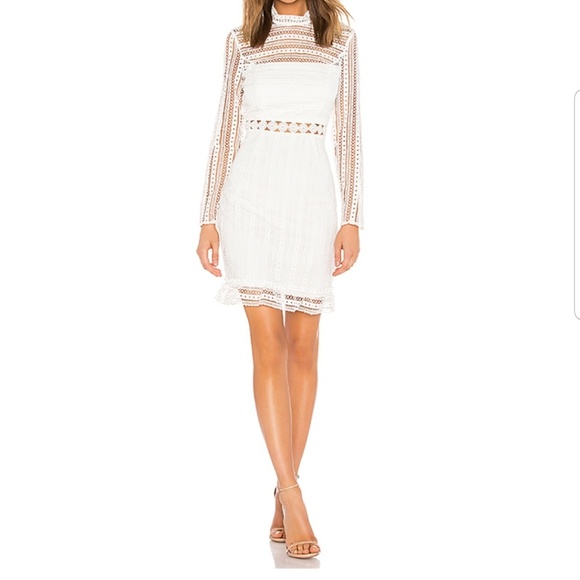 Bardot Dresses & Skirts - Bardot long sleeve ivory dress NWT